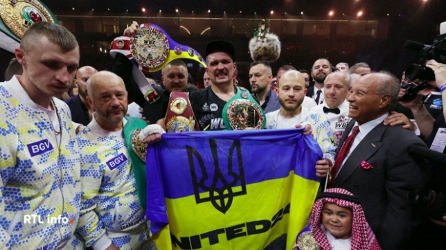 Boxe: Oleksandr Usyk est le nouveau champion du monde incontesté des poids lourds