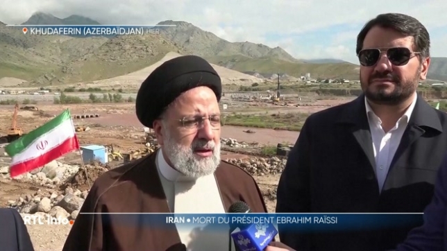 L'Iran en deuil après la mort du président Raïssi dans un accident d'hélicoptère