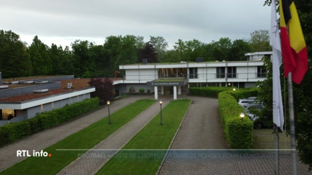 Visite guidée de l'hôtel des Diables Rouges pour l'Euro 2024