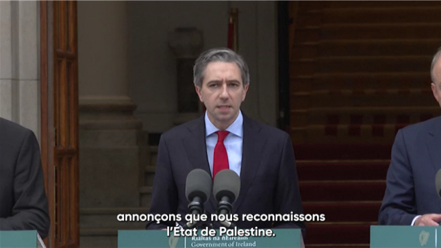 L'Irlande reconnaît l'État de Palestine: Convaincu que d'autre pays suivront