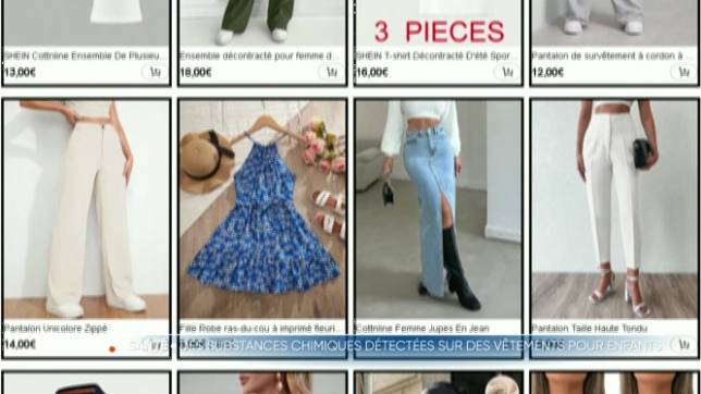 Mise en garde de Testachats à propos des vêtements de la plateforme Shein