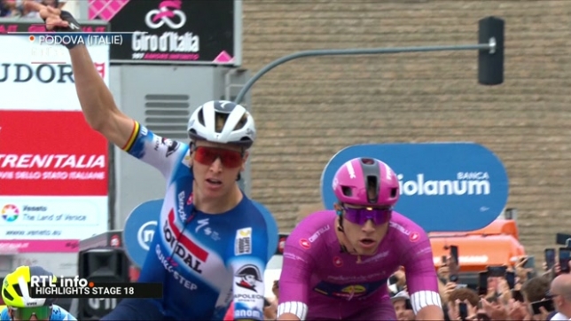Giro 2024 : le Belge Tim Merlier remporte la 18e étape