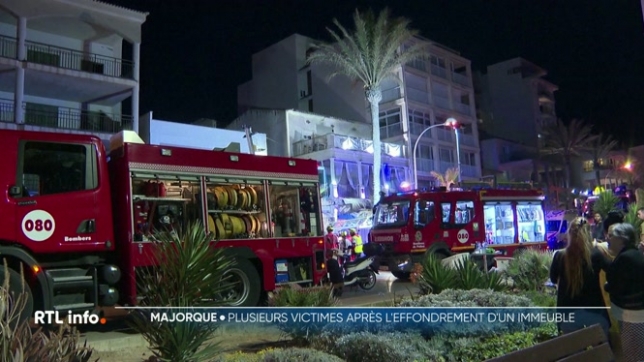 L'effondrement d'un restaurant à Majorque a fait 4 morts et 6 blessés