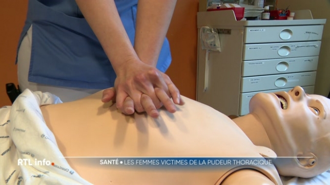 Les femmes ont 27% de chances en moins de recevoir un massage cardiaque