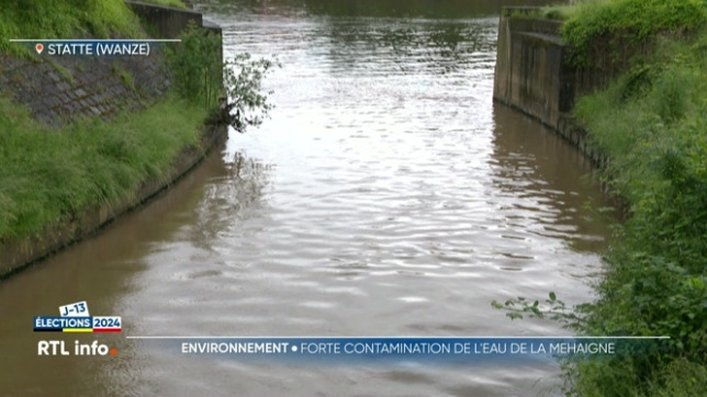 Pollution aux PFAS: la Mehaigne fortement contaminée par le TFA