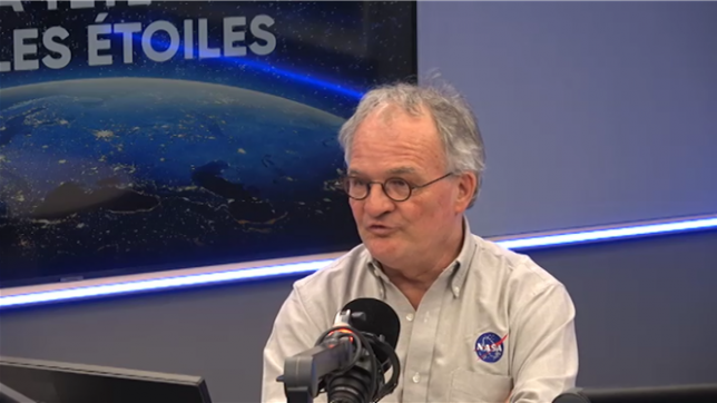 Luc Gilson reçoit Pierre-Emmanuel Paulis, Instructeur à l'Euro Space Center.