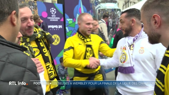 La température monte à Londres à moins de 2 heures de la finale de la Ligue des Champions