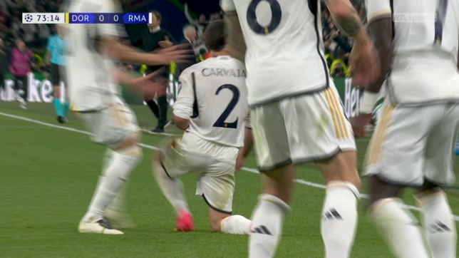 Finale de la Ligue des Champions: l'ouverture du score de Carvajal