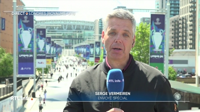Ligue des Champions: Serge Vermeiren est à Wembley au lendemain de la finale