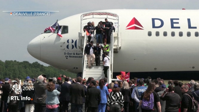 80e D-Day : 48 vétérans âgés de 97 à 103 ans sont arrivés en Normandie