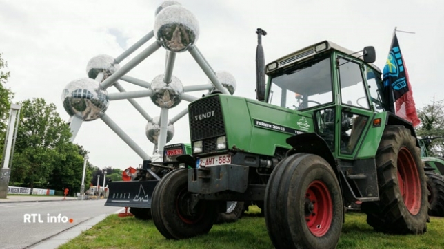 Des agriculteurs européens ont manifesté ce mardi à Bruxelles