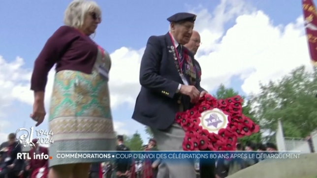 80e D-Day: l'heure est aux commémorations des deux côtés de la Manche