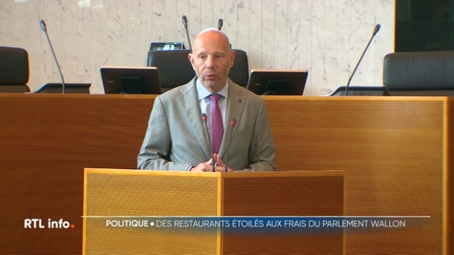 Plus de 30.000 euros de restaurants étoilés aux frais du Parlement wallon