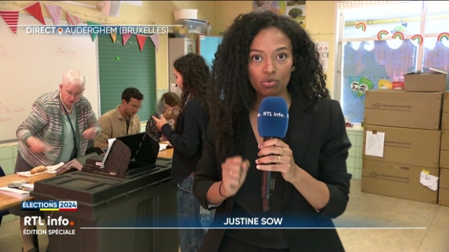 On vote de manière électronique à Bruxelles, direction un bureau de vote