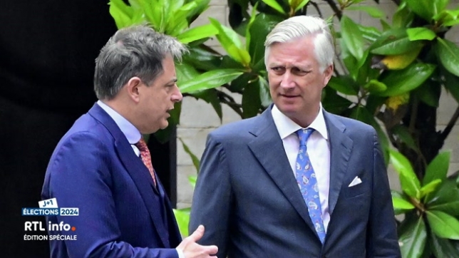 Elections 2024 : le roi Philippe a entamé ses consultations politiques