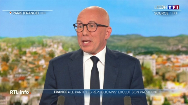 Crise politique en France: Eric Ciotti exclu de la tête des Républicains