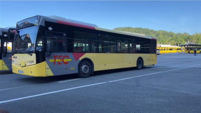 Mouvement de grève spontané au dépôt TEC de Jemeppe