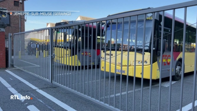 Grève sauvage au dépôt de bus du TEC de Jemeppe-sur-Meuse
