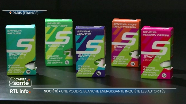 Le Sniffy, un nouveau produit énergisant, inquiète en France