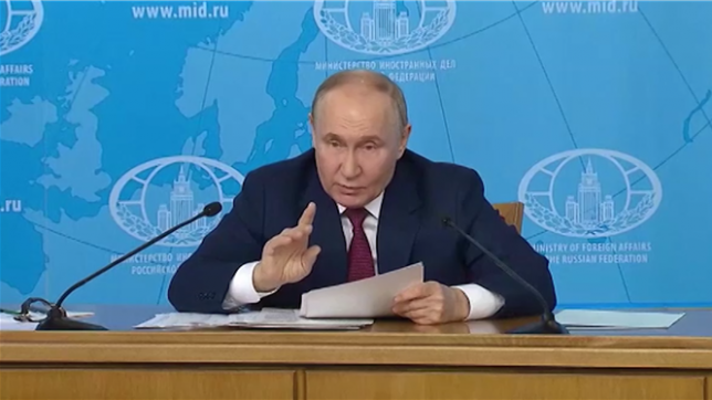 Vladimir Poutine donne ses conditions pour un cessez-le-feu