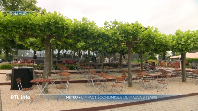 Avec la pluie et la grisaille, l'horeca boit la tasse