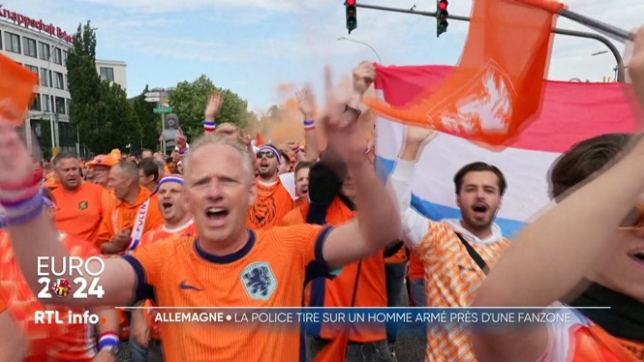 Euro 2024: un individu armé neutralisé par la police à Hambourg