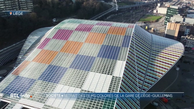 La verrière de la gare des Guillemins, à Liège, va perdre ses couleurs