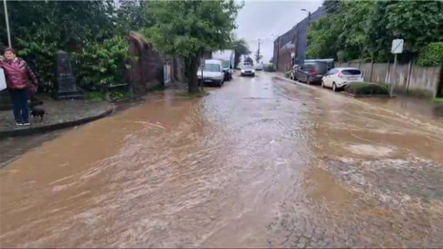Inondations et coulées de boue dans la région de Charleroi