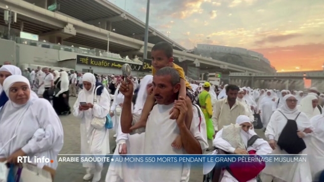 Au moins 550 pélerins sont morts à cause de la chaleur à La Mecque