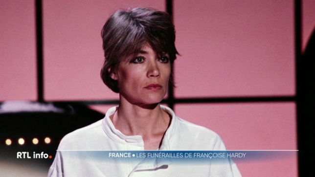 Les funérailles de Françoise Hardy ont eu lieu cet après-midi