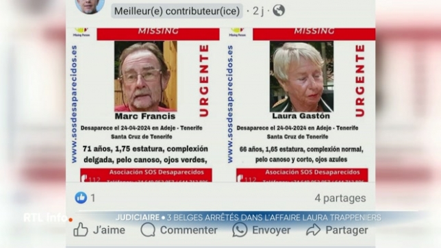 Disparition d'un couple belge à Tenerife: ce que l'on sait suite aux trois arrestations