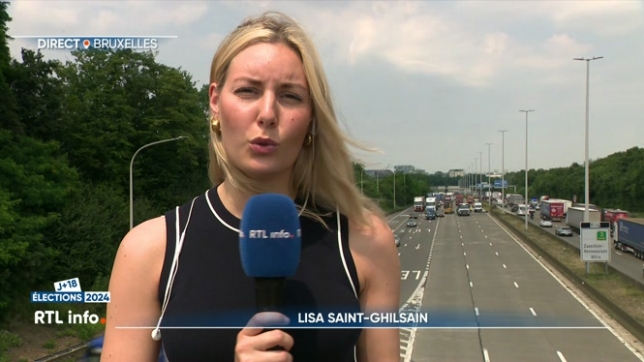 Deux bandes fermées sur le ring intérieur à hauteur de Zaventem