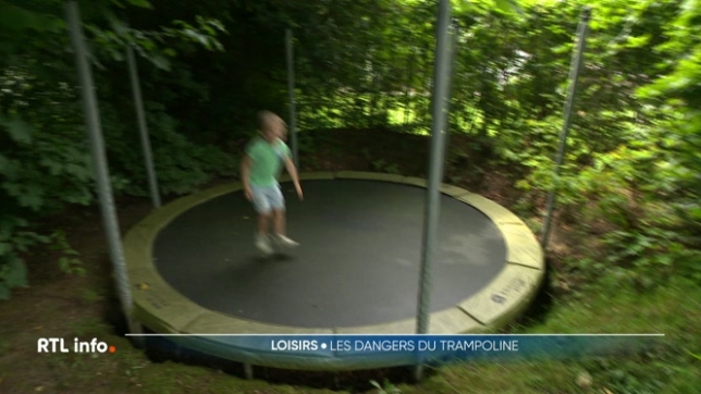 Les trampolines ne sont pas sans danger