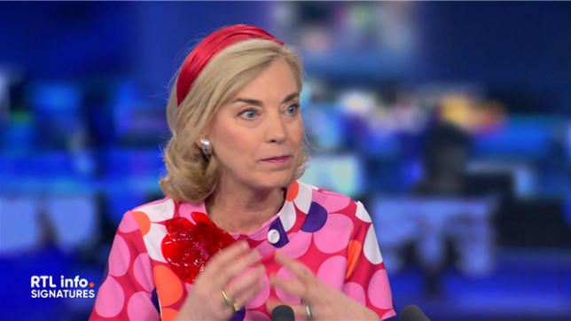 Fabienne Delvigne, créatrice de chapeaux et fournisseuse de la Cour, était l'invitée dans le RTL Info Signatures.