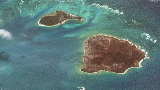 Ouragan Beryl: les images avant/après montrent des îles totalement rasées