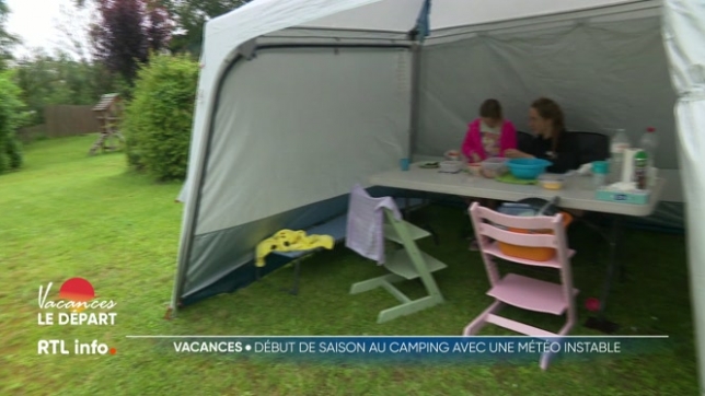 Premiers jours de vacances mitigés au camping de Rochefort
