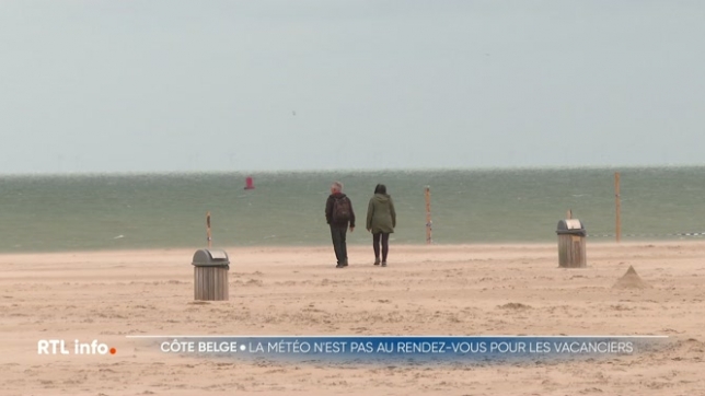 Vacances : les touristes présents à la côte belge, exemple à Ostende