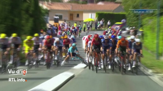 Cyclisme: suite à une chute, Primoz Roglic quitte le Tour de France