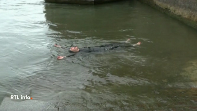 2 semaines avant les JO de Paris, la ministre des Sports a plongé dans la Seine
