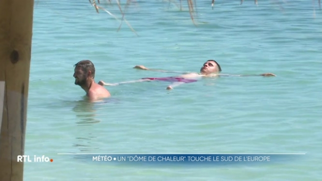 Une vague de chaleur touche l'Europe centrale et méridionale