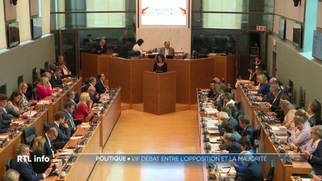 L'opposition descend en flèche le programme du nouveau gouvernement wallon