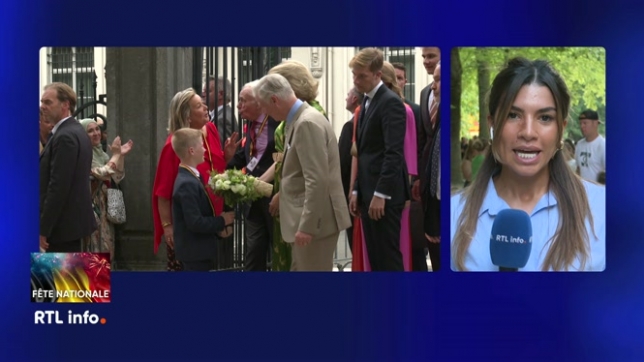 Fête nationale: le bain de foule de la famille royale, un moment privilégié pour certains