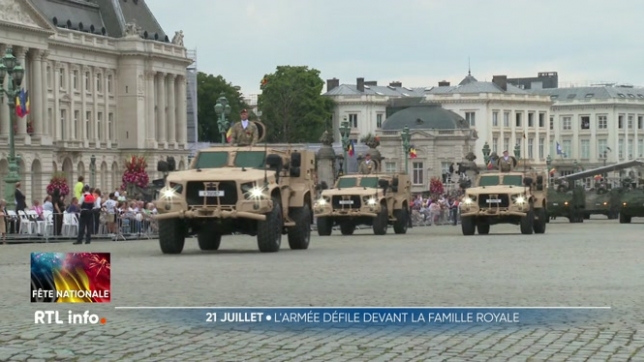 Fête nationale: les meilleurs moments du défilé militaire et civil à Bruxelles