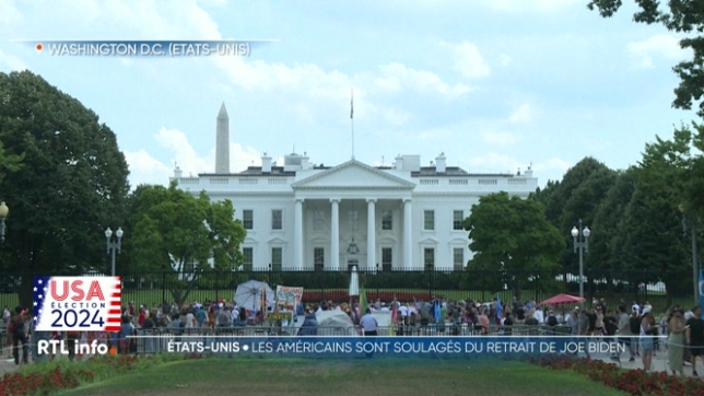 Présidentielle américaine: que pensent les Américains du retrait de Joe Biden ?
