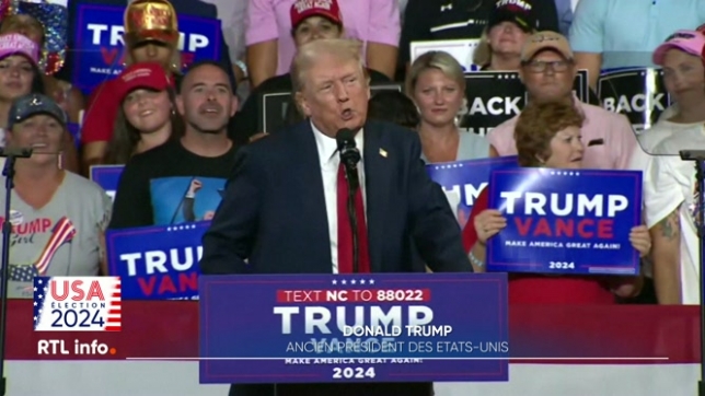 Donald Trump s'en prend violemment à Kamala Harris