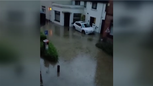 Inondations à Woluwé-Saint-Pierre