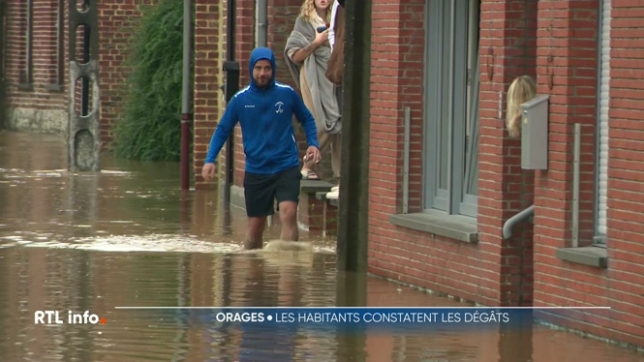 Les intempéries ont provoqué des inondations importantes à Tournai