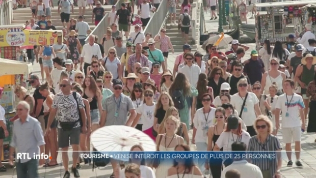La ville de Venise interdit les groupes pour lutter contre le tourisme de masse