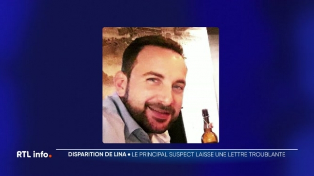 Disparition de Lina: le principal suspect a laissé une lettre d'adieu