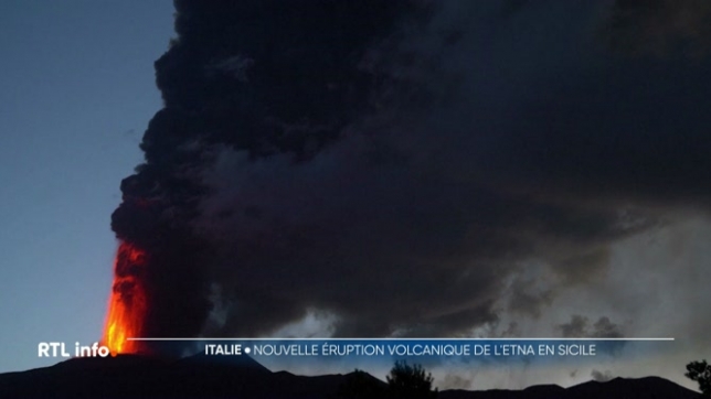 L'Etna est à nouveau en éruption
